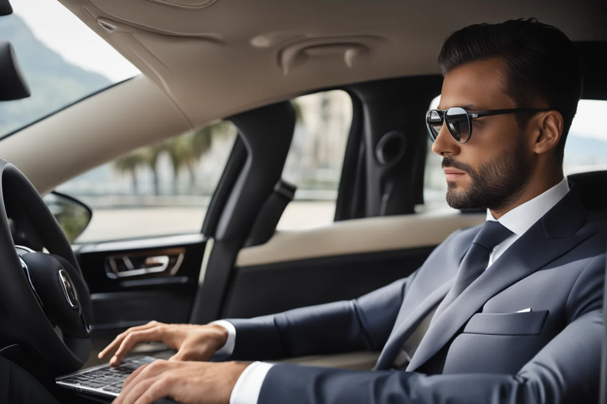 Chauffeur VTC pour rendez-vous d'affaires