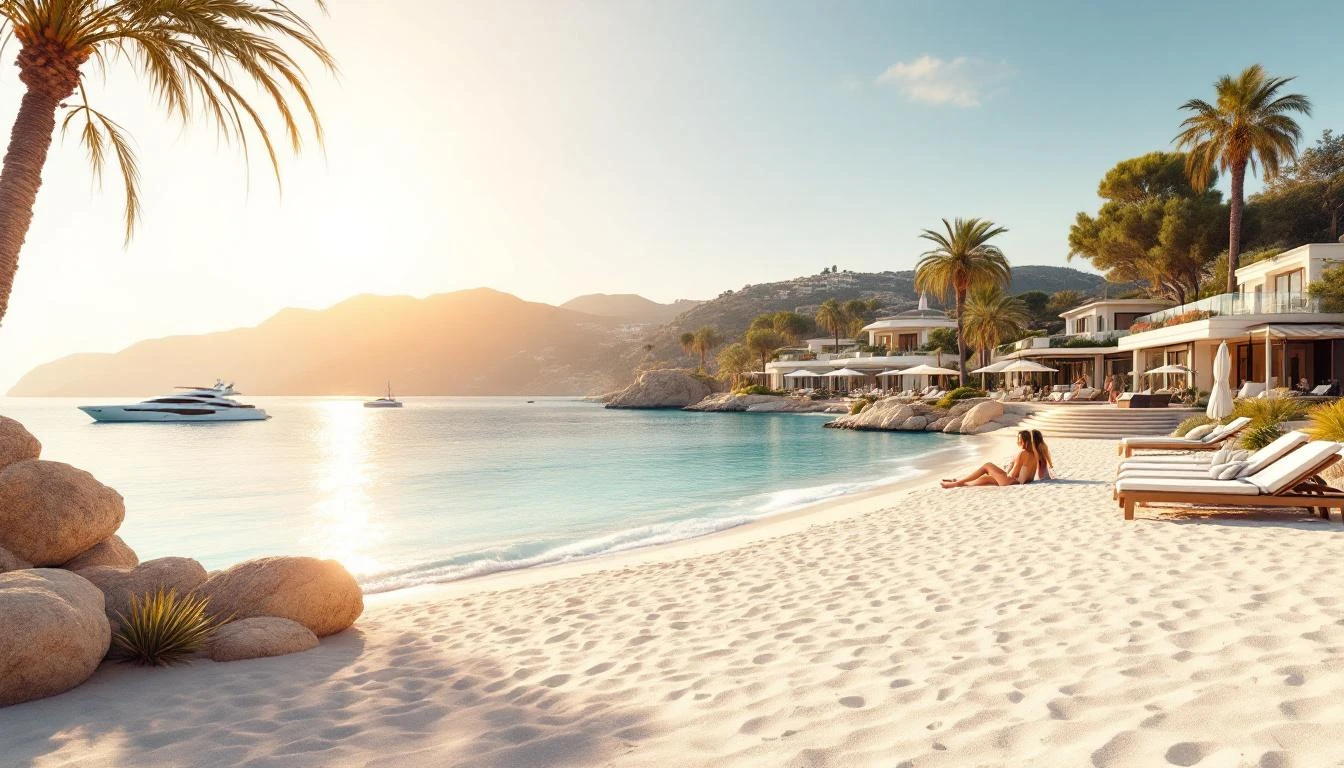 Miramar Plage Cannes : L'Art de Vivre sur la Croisette - ECOFUNDRIVE VTC Tesla Premium