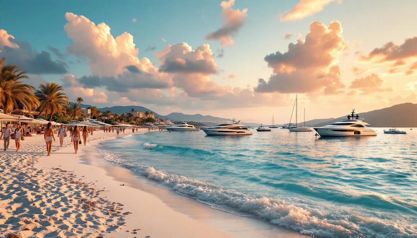 Tahiti Beach Saint-Tropez : Le Guide Complet de la Plage Mythique - ECOFUNDRIVE VTC Tesla Premium